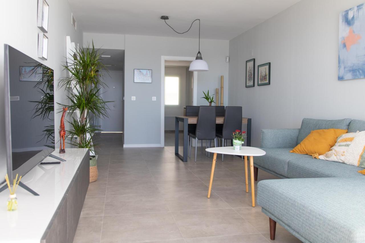 Precioso Apartamento Frente A La Playa Con Piscina Mojácar Exterior foto